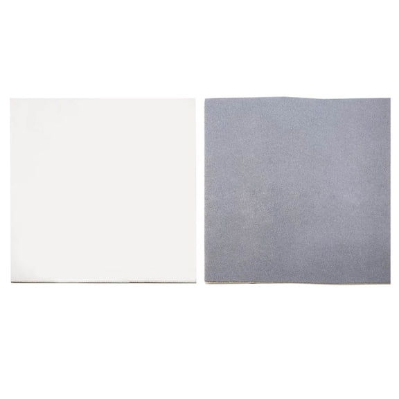 Set of 2 Gray and Beige Sponge Bead Mats Flocking Beading Trays Non-Slip Beading Mat for Handmade Accessory