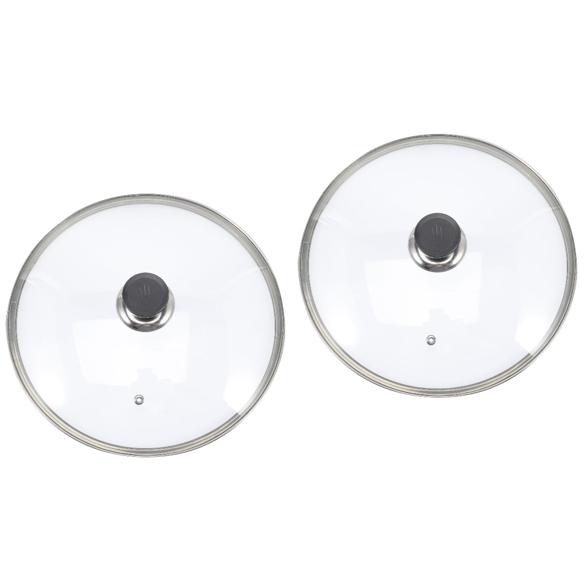 Set of 2 Grease Splatter Guard for Frying Pan Universal Pot Lid