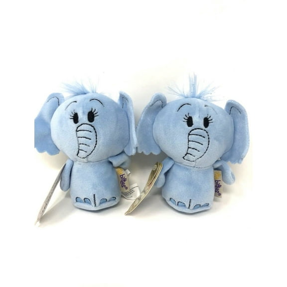 Set of 2 Hallmark itty bittys Horton 4" Stuffed Animals Plush