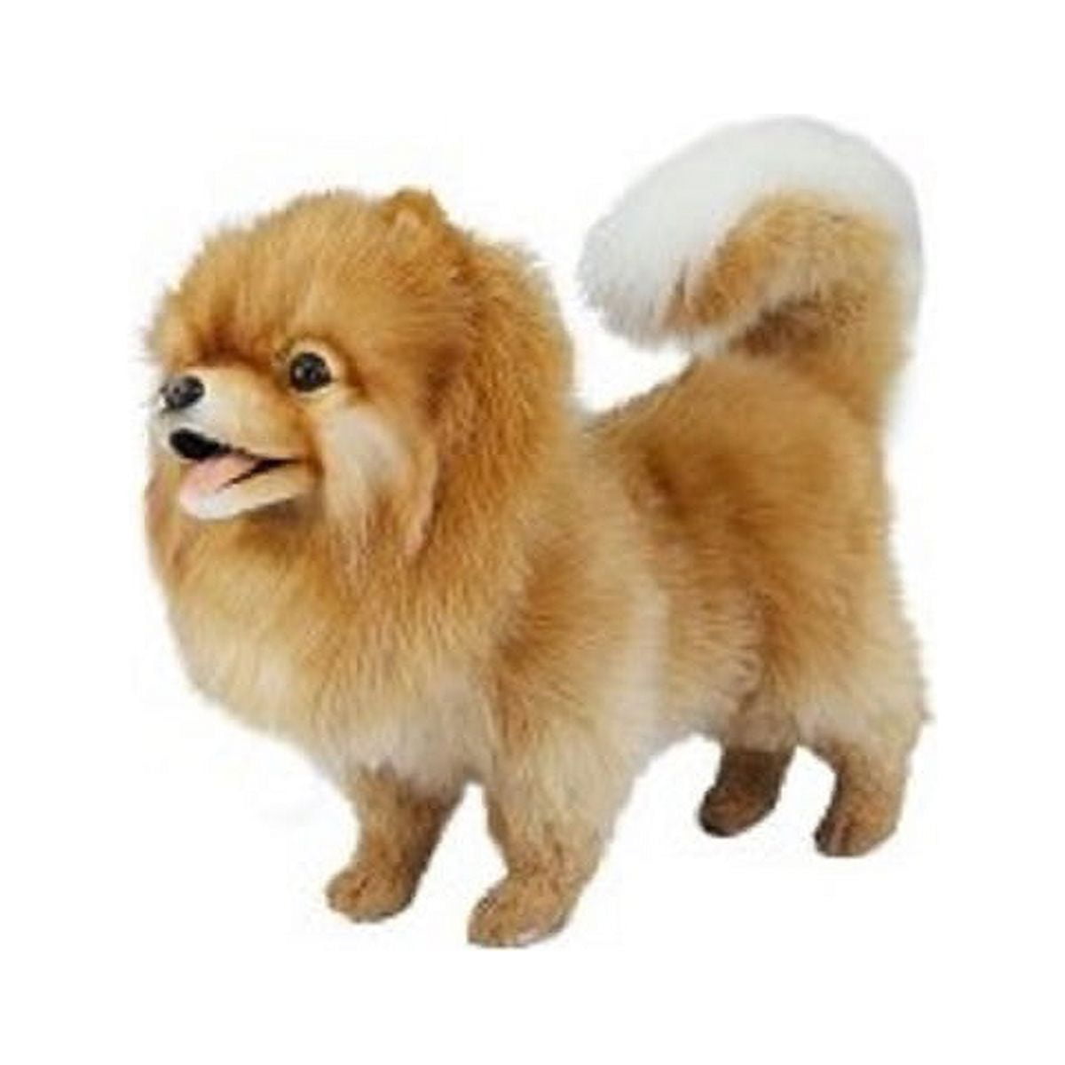 CU-MATE 16" Pomeranian Plush Stuffed Animal Dog - Realistic Soft Toy Gift For Kids