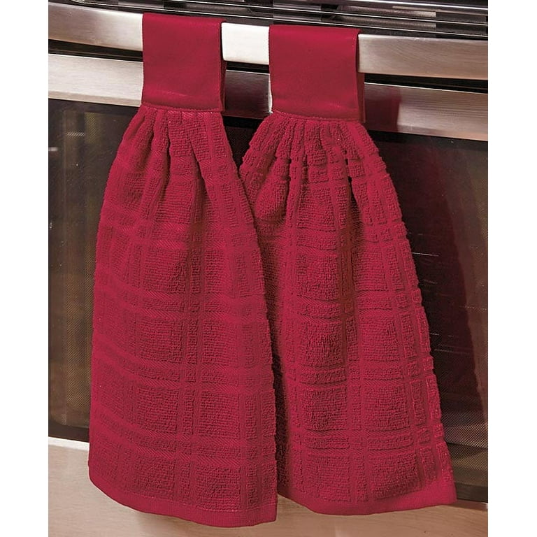 PACK OF 2 HANGING KITCHEN TOWEL