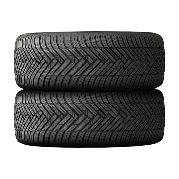 Set of 2 Hankook Kinergy 4S2 (H750) 215/55R16 97V XL Tires Fits: 2013-18 Ford Focus SE, 2016-18 Honda Civic LX-P