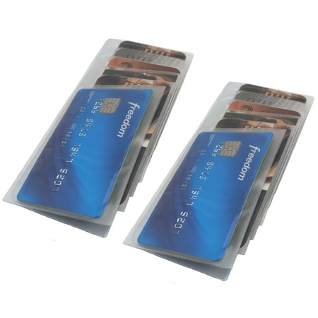 Set of 2- Heavy Duty 10 Pages Secretary Long Wallet Inserts MADE IN USA