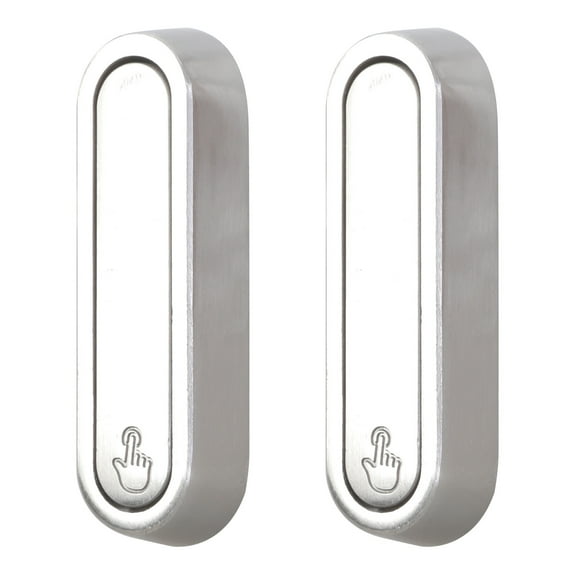 Set of 2 Heavy Duty Folding Hooks for Coats Towels Hats Backpacks Aluminum Alloy Foldable Wall Hook Clothes Hanger