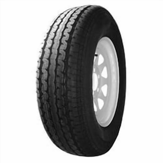 Set of 2 Hi Run Assembly ST175/80R13/6-5L 6-Ply (13X4.5 5-4.5 White Spoke) Tires Assembly