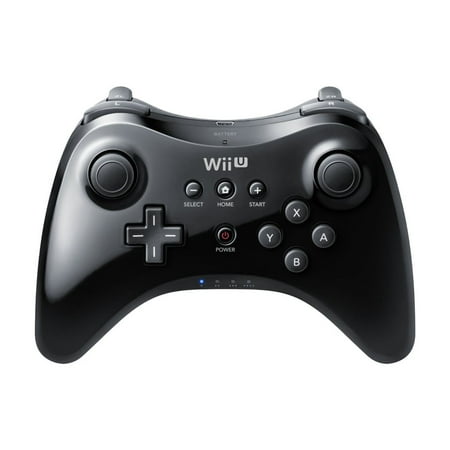 Nintendo - Nintendo Wii-U Pro Controller - Black