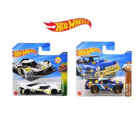 Set of 2 Hot Wheels 1:64 Scale Mystery Random Assortment