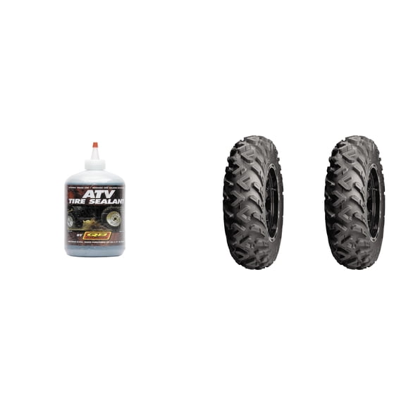 Set of 2 ITP Terracross R/T XD Radial Rear Tires 26x11R-12 6-ply with QUADBOSS Sealant