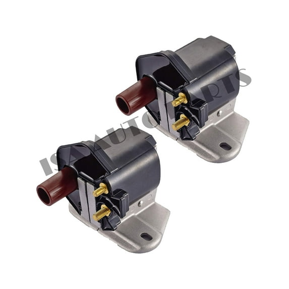 Set of 2 Ignition Coils Compatible with 1986-1991 MERCEDES-BENZ 560SEC V8-5.6L Replacement for UF45 C910
