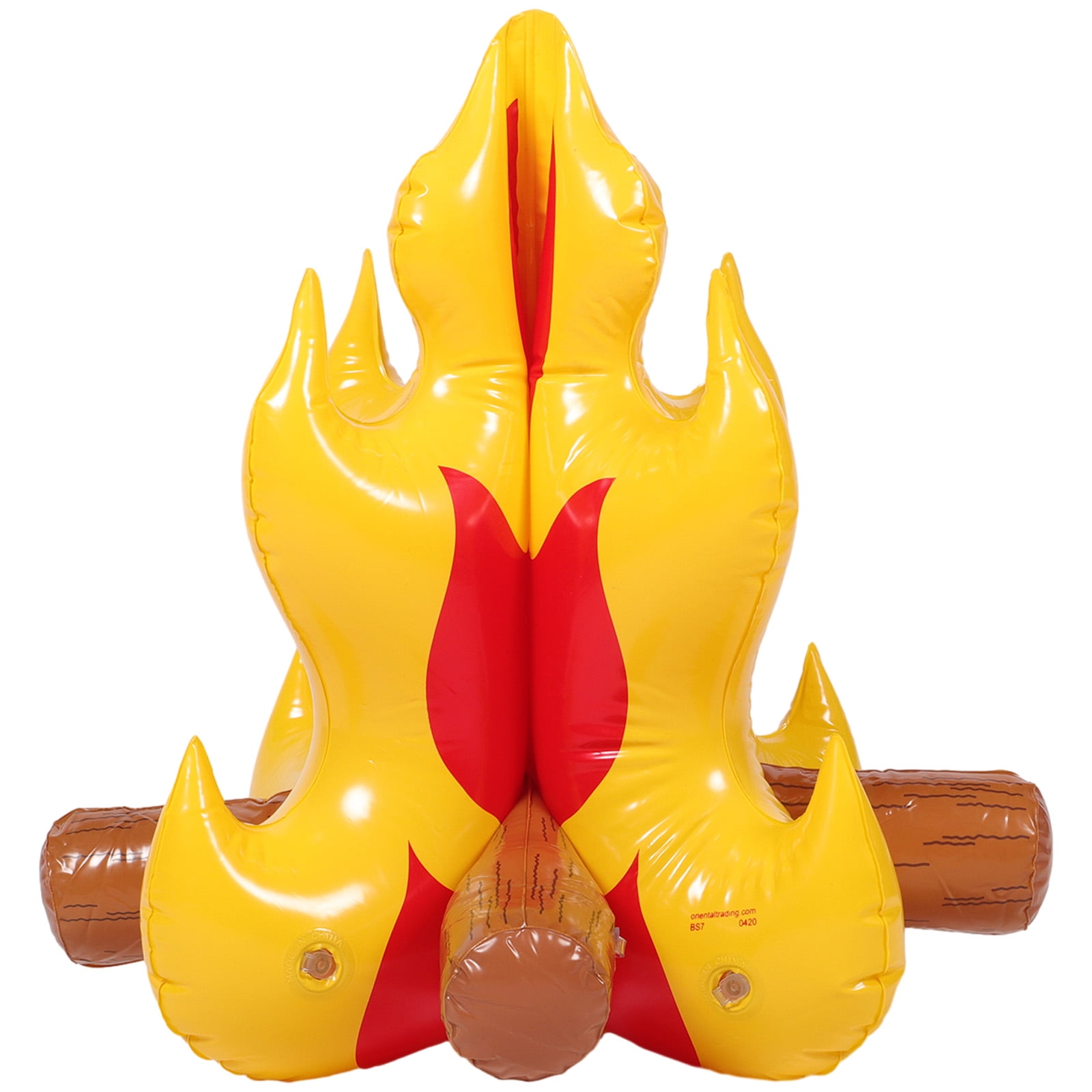 Set of 2 Interesting Inflatable Campfire Kids Accessory Outdoor Toys