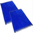 thumbnail image 1 of Set of 2 Islamic Prayer Rugs - Oversized Soft Thick and Plush Musallah Mat for Men Women and Children (سجادة صلاة(, 1 of 5