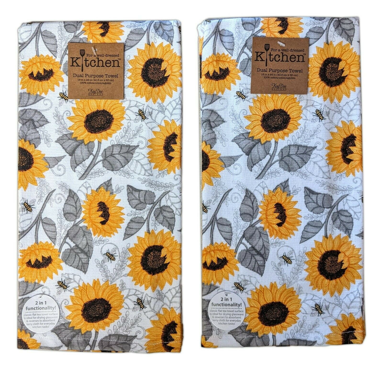 https://i5.walmartimages.com/seo/Set-of-2-JUST-BEES-SUNFLOWER-Floral-Terry-Kitchen-Towels-by-Kay-Dee-Designs_bb724691-6f1e-4197-9207-87c6072aef00.ac967d962a898889f5c26459cb6a1d1e.jpeg
