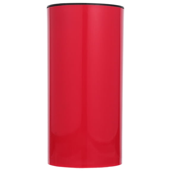 Set of 2 Red Kitchen Blocks with Knives, Compact 23x11x11CM, and Stylish Cutlery Storage