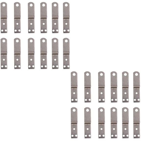 Set of 2 Kit Z Shaped Brackets Corner Code Picture Hanger Hangers