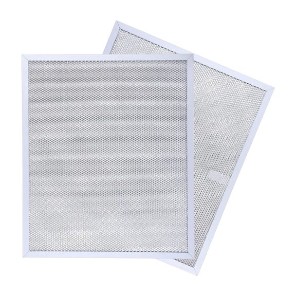 Set of 2 Kitchen Exhaust Machine Filters Vent Hood Repair Part Kitchen Grease Replacement Hood Filters for Cooking