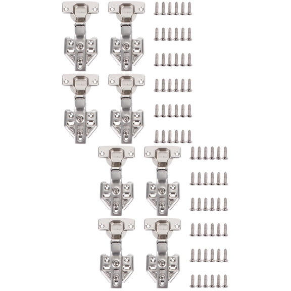 Set of 2 Knobs Pulls Hydraulic Hinge Corrosion-resistant High Strength