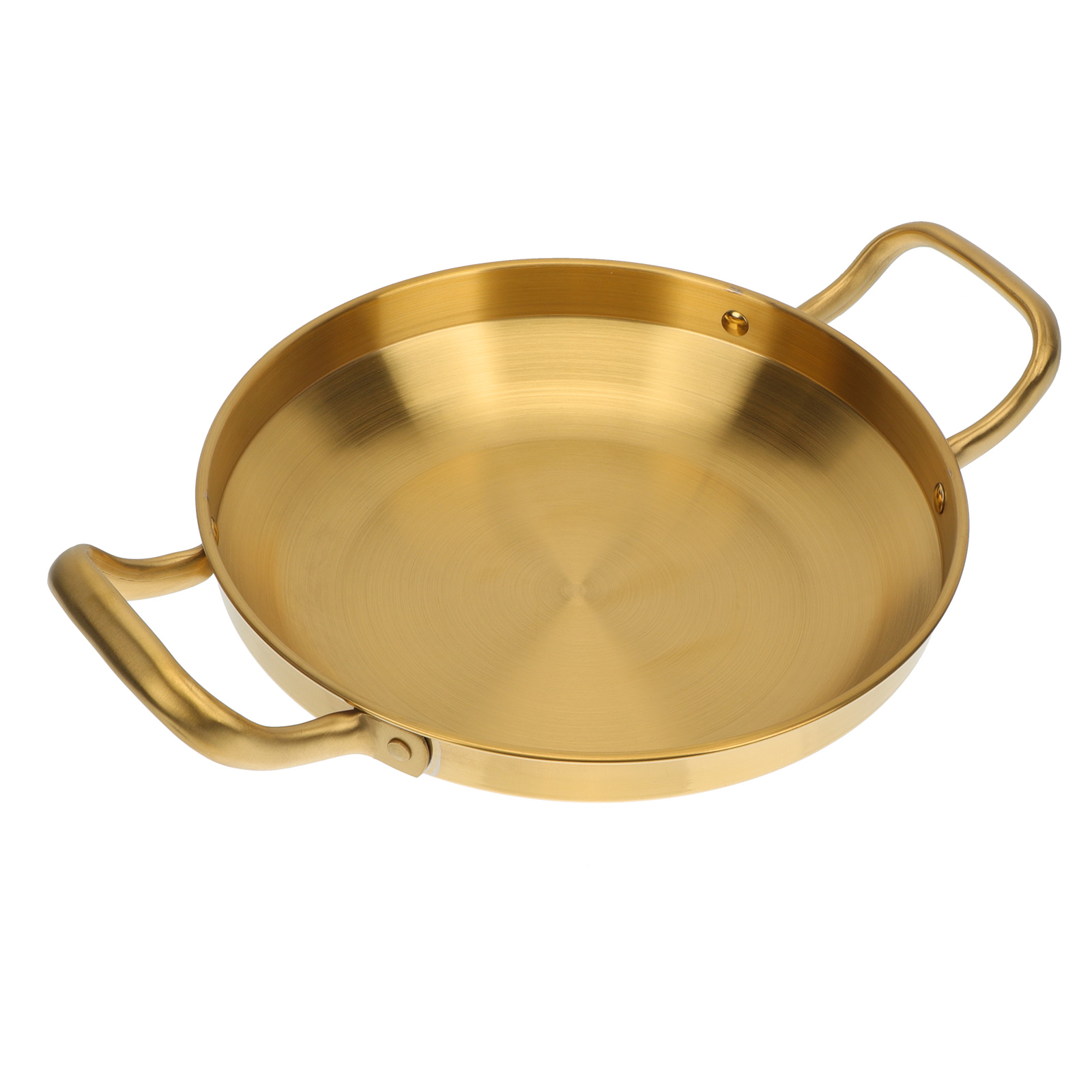 Set of 2 Korean Army Pot Cooking Pan Tool Seafood Boil Non Stick