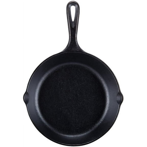 Set of 2 L3SK3 6 1/2" Pre-Seasoned Cast Iron Skillet