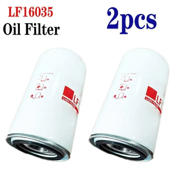 Set of 2, LF16035 Lube Filter for 1989-2013 5.9L & 6.7L, LF-16035 Oil Filter