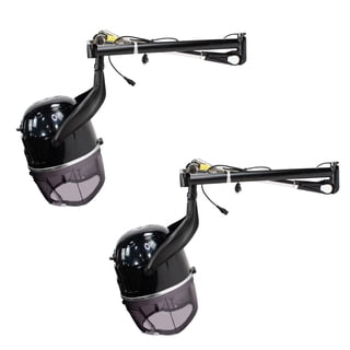 Set of 2 LIBRA II Salon Wall Mount Hair Dryer with Wall Arm