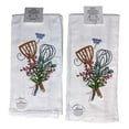 thumbnail image 1 of Set of 2 LOVE TO COOK Embroidered Herbs Terry Kitchen Towels by Kay Dee Designs, 1 of 2
