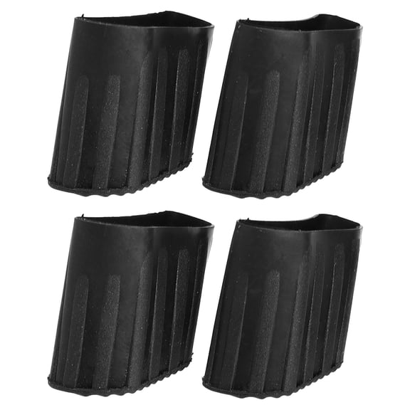 Set of 2 Ladder Replacement Feet Aluminum Foot Protectors Footrests