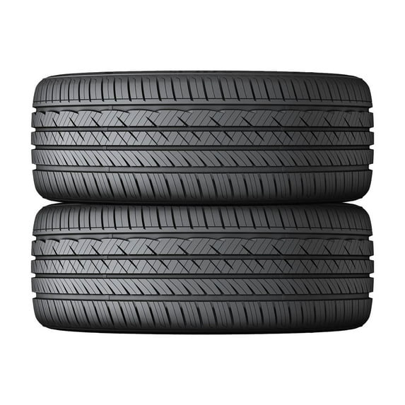 Set of 2 Laufenn S FIT AS LH01 225/55ZR17 97W Tires Fits: 2016-19 Chevrolet Malibu Hybrid, 2011-13 Chevrolet Impala LT