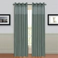 thumbnail image 1 of Set of 2 Lavish Home Alla Grommet Curtain Panel 108, 1 of 1