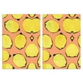 thumbnail image 1 of Set of 2 Lemon Kitchen Towels, 18x26 Inch Fruit Dish Towels, Soft Absorbent Tea Towels for Kitchen Drying and Farmhouse Decor, 1 of 3