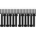 thumbnail image 1 of Set of 2 Light Bulb Lamp Holder Accessories Lamp Knob Replacement 5x1.3cm Black, 1 of 8