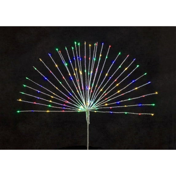 LED Starburst Tree Topper 30"W x 31"H 150 Lights UL Plug (Set of 2)