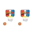 Set of 2 Magic Shot Mini Basketball Game for Kids 8Inch Basketball Hoop With Mini Ball Set
