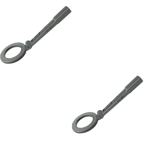 Set of 2 Metal Detector Science Security Hand Wands Wrench Child Black