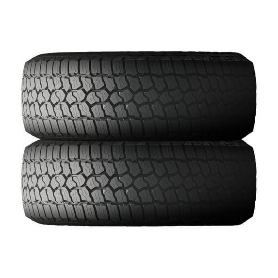 Set of 2 Milestar Patagonia A/T R 265/65R18 114T Tires Fits: 2014-18 Chevrolet Silverado 1500 LTZ, 2014-18 GMC Sierra 1500 SLE