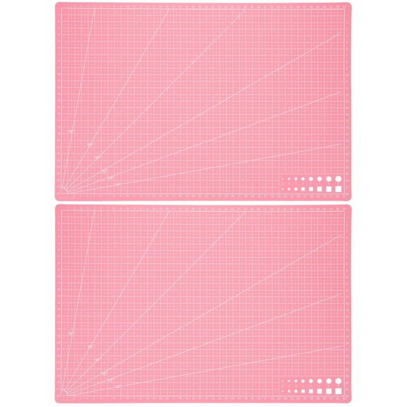 Set of 2 Mini Cutting Mat Backing Exquisite Craftsmanship Good Toughness