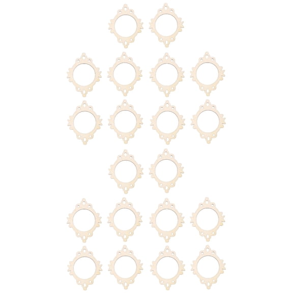 YSNOOWE Wooden Diy Crafts For Thanksgiving 20Pcs 7 x 5.5 x 0.3in