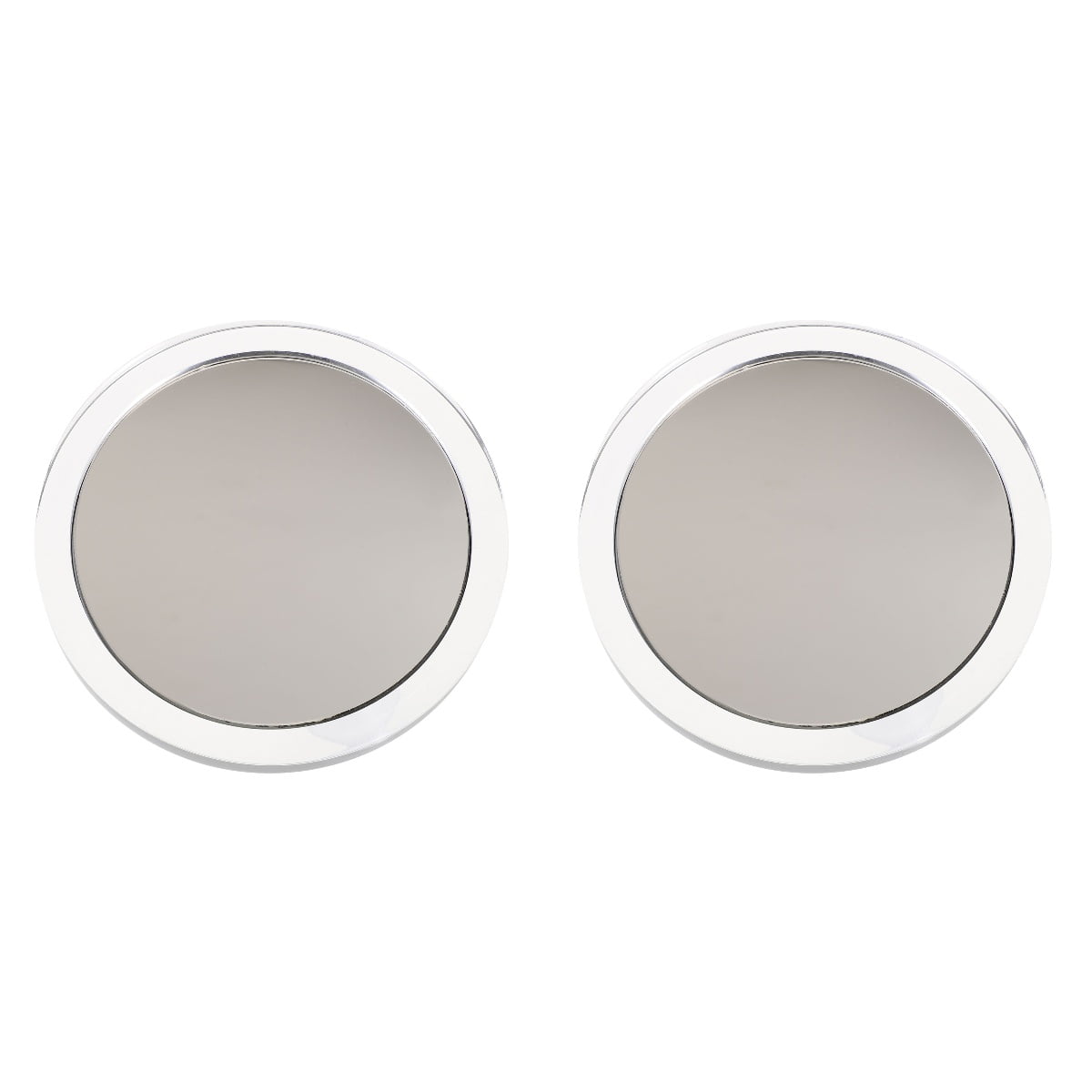 Set of 2 Mirror for Locker Mirrors Suction Cup Makeup Lighted Vanity