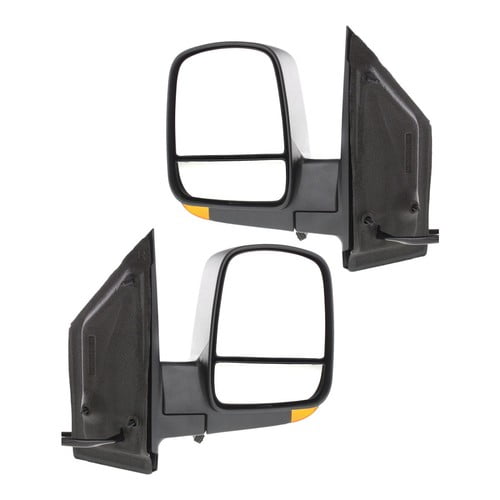 Set of 2 Mirrors Driver & Passenger Side Heated for Chevy Express Van 3500 Pair