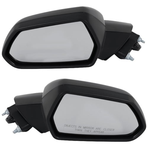 Set of 2 Mirrors Driver & Passenger Side for Chevy Coupe Left Right Camaro Pair
