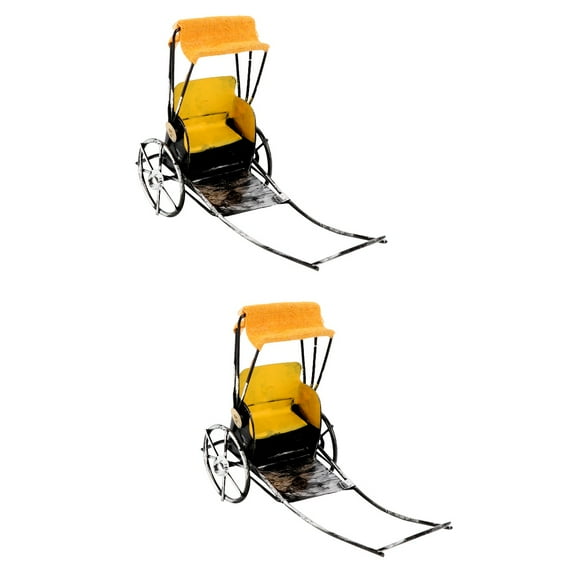 Hytrove Iron Model Random Color for Office Decoration 2Pcs 5.91 x 4.13 x 2.76 in