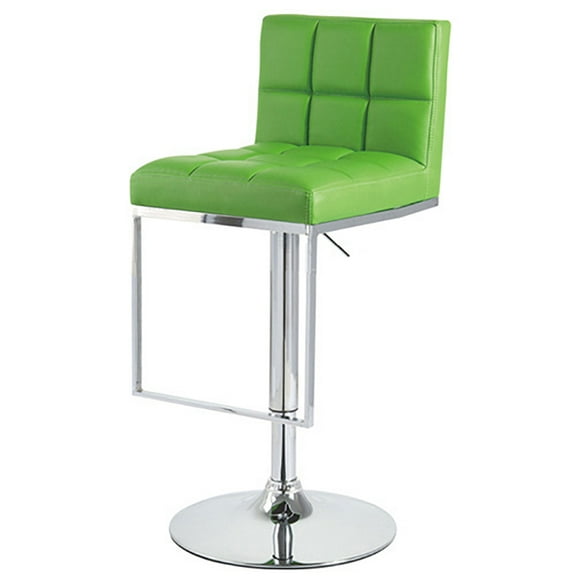 Set of 2 Modern Home Alex Contemporary Adjustable Height Counter/Bar Stool (Lime Green)