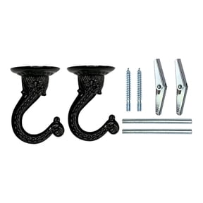 Set of 2 Multipurpose Ceiling Hooks Hangers Ceiling Hooks Designed for Various Items Indoors and Outdoors