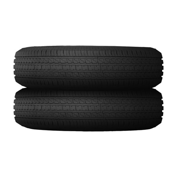 Set of 2 National Road Max ST ST205/75R14 105/101M D Tires