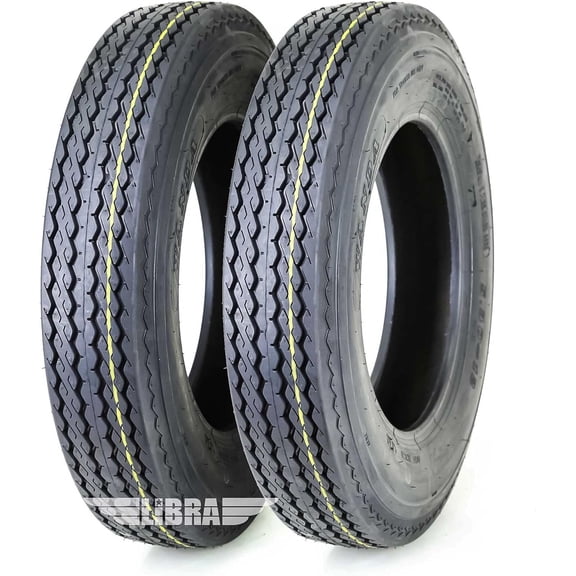 Set of 2 New Highway WANDA Boat Motorcycle Trailer Tires 4.80-12 6pr Load Range C - 11031