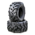 thumbnail image 1 of Set of 2 New Premium WANDA ATV/UTV Tires 26x12-12 26X12X12 6PR P375 - 10218 Super Lug Mud, 1 of 7