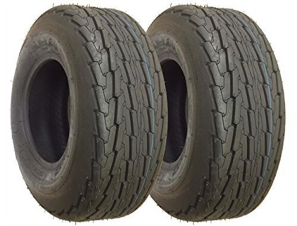 WANDA Brand Set of 2 New Trailer Tires 20.5x810 10PR Load Range E with