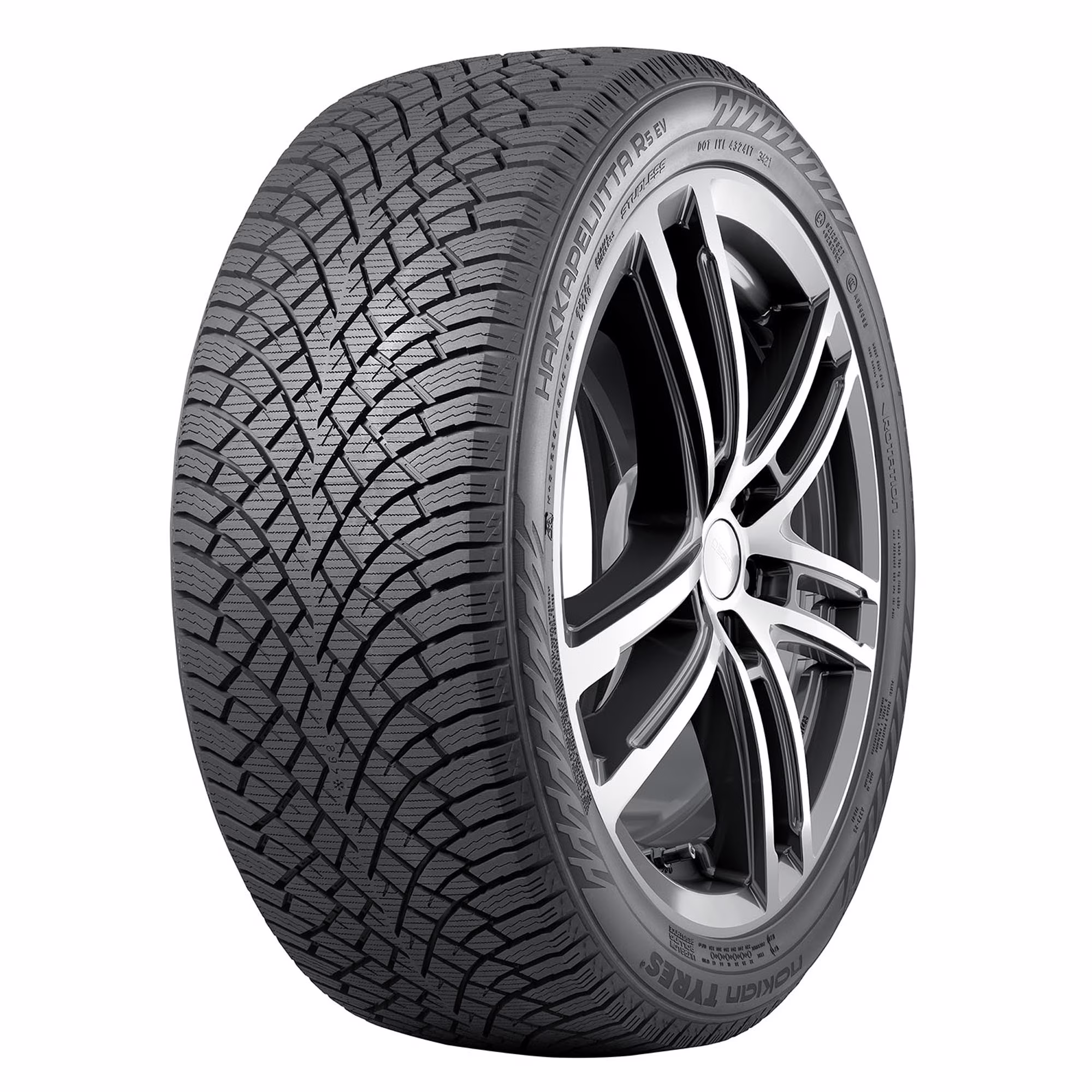 Set of 2 Nokian Hakkapeliitta R5 EV 255/40R20XL 101T Tires