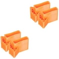 thumbnail image 1 of Set of 2 Non Step Ladder Feet Folding Stool Ladders for Home Orange, 1 of 8