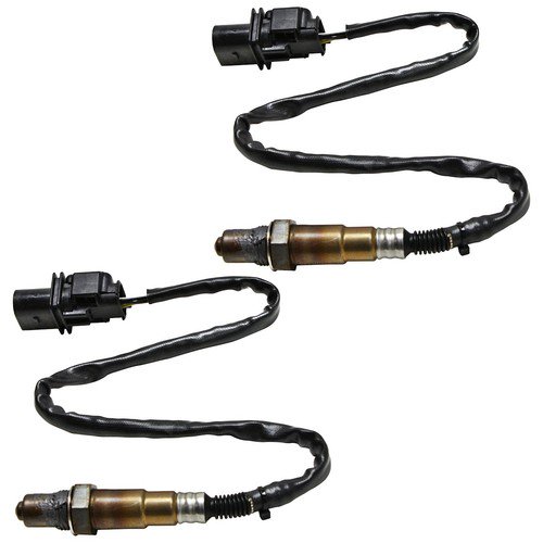 Set of 2 O2 Oxygen Sensors Driver & Passenger Side UPSTREAM for MB C Class Pair
