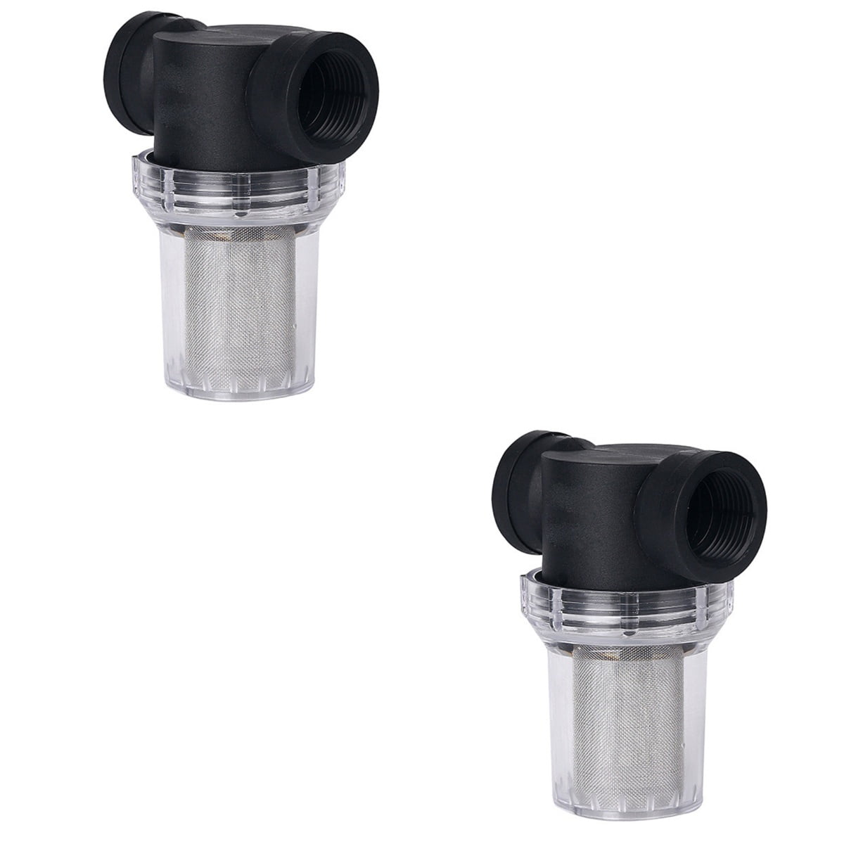 Set of 2 Outdoor Health Household Water Filter Size 2 Black